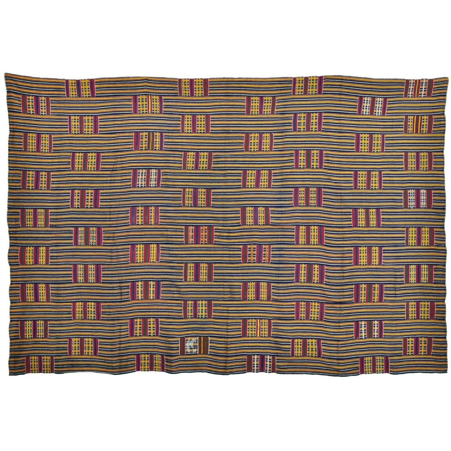 Ewe Ghana Kente Cloth Древний африканский текстиль ручной работы для дома  Art Decorati - Tribalgh