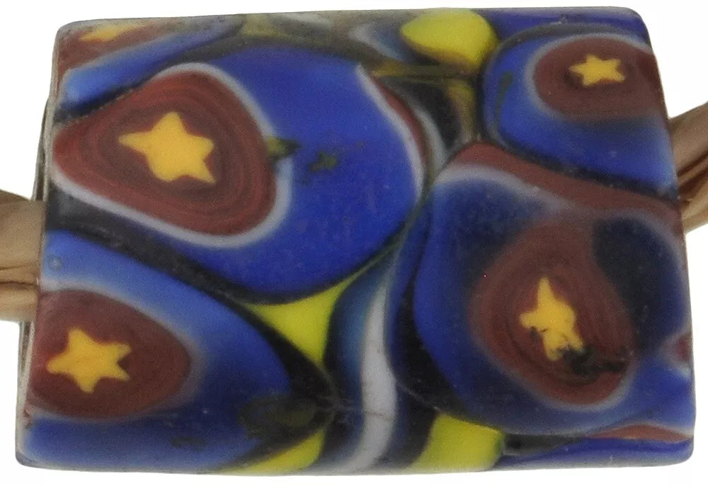 Antique Banded Millefiori Venetian Glass Trade Beads – Found in Ghana (1)