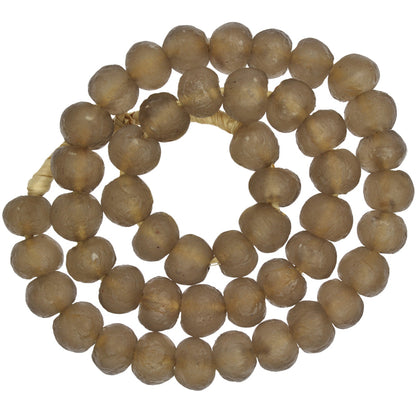 African Krobo translucent Powder Glass Trade Beads Ghana SB-24155