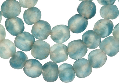 African Krobo translucent Powder Glass Trade Beads Ghana SB-24135