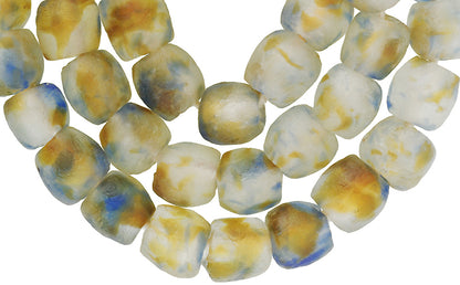 Trade Beads African powder glass Krobo beads Ghana recycled glass powderglass SB-28722