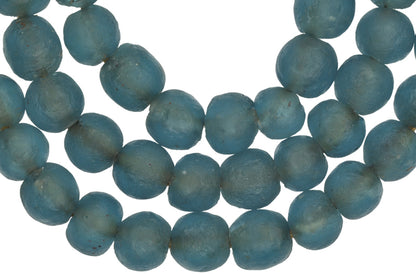 African Krobo translucent Powder Glass Trade Beads Ghana SB-24109