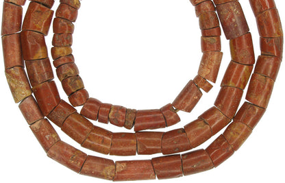 Nice Medium Bauxite African Tribal Stone Trade Beads SB-23688