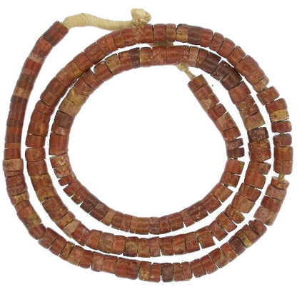 Nice Medium Bauxite African Tribal Trade Beads Ghana SB-21596