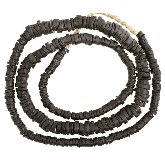 Old Strand Medium Size Coconut Slices/Disks/Spacers African Trade Beads SB-26722