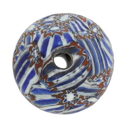 New bicon African Krobo recycled Glass Trade Bead Ghana SB-22937