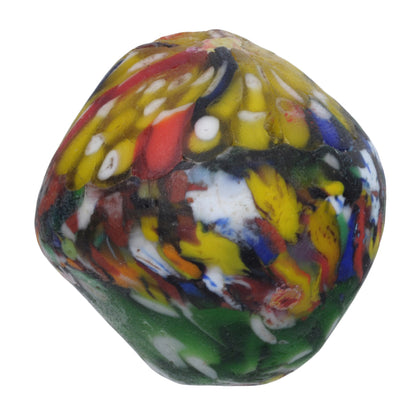 New Large bicon African recycled Glass Trade Bead Krobo Ghana SB-26139