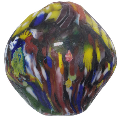 New Large bicon African recycled Glass Trade Bead Krobo Ghana SB-26139