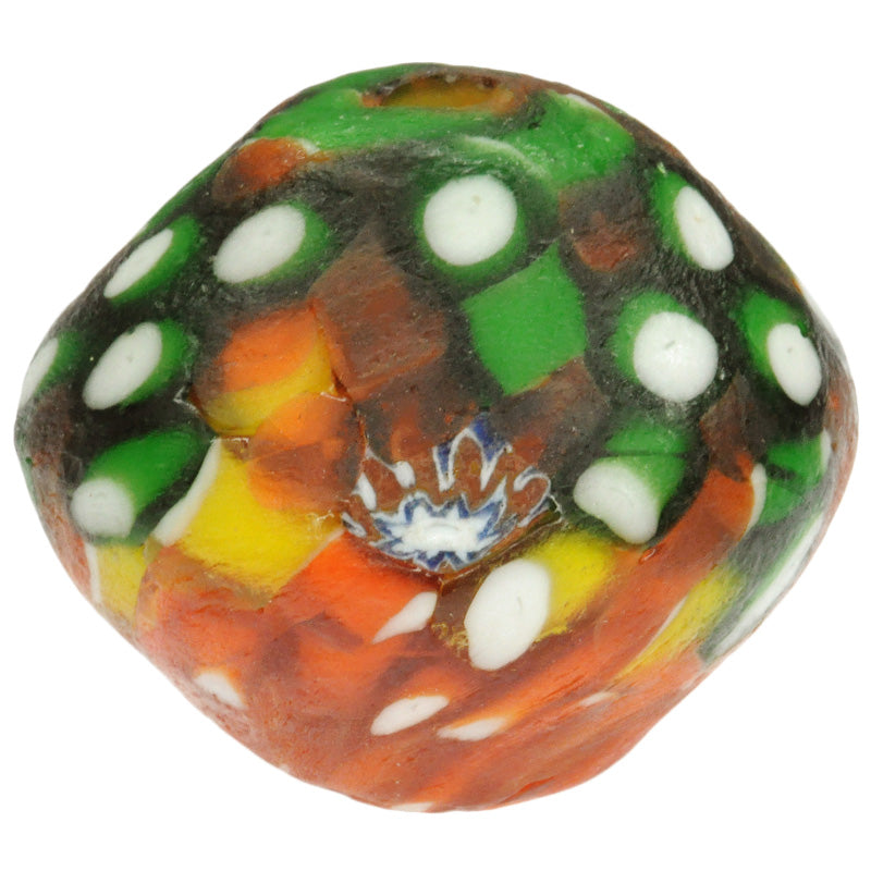 New Large African Krobo recycled Glass Trade Bead Ghana SB-22971