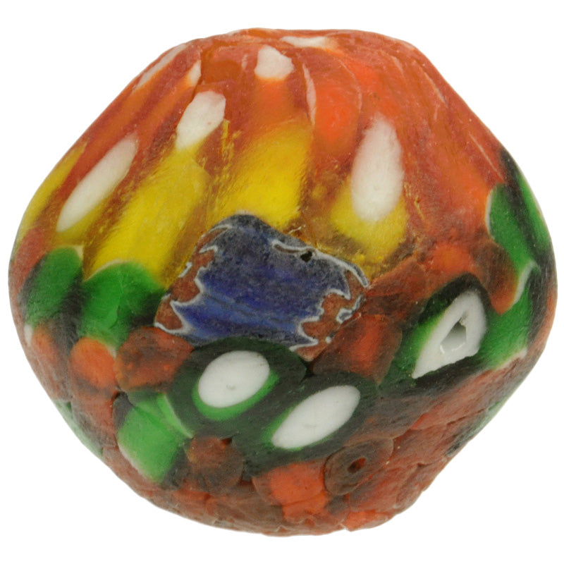 New Large African Krobo recycled Glass Trade Bead Ghana SB-22887