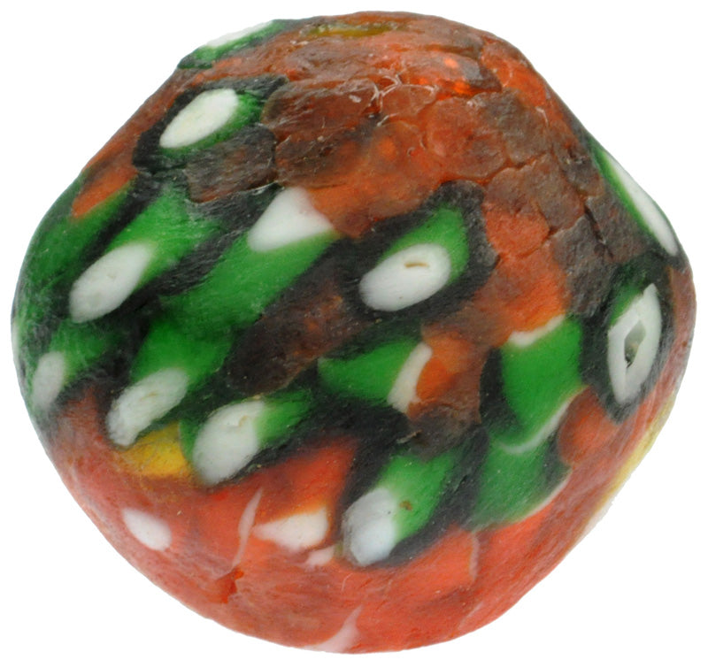 New Large African Krobo recycled Glass Trade Bead Ghana SB-22887