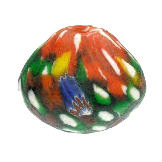 New Large African Krobo recycled Glass Trade Bead Ghana SB-21603