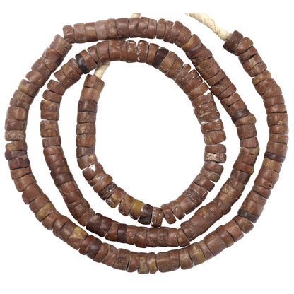 Nice Medium Size Bauxite African Tribal Stone Trade Beads Ghana SB-26002