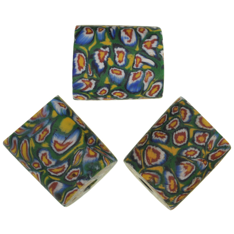 Rare Antique Venetian Millefiori Mosaic Glass Trade Beads – African Trade Beads