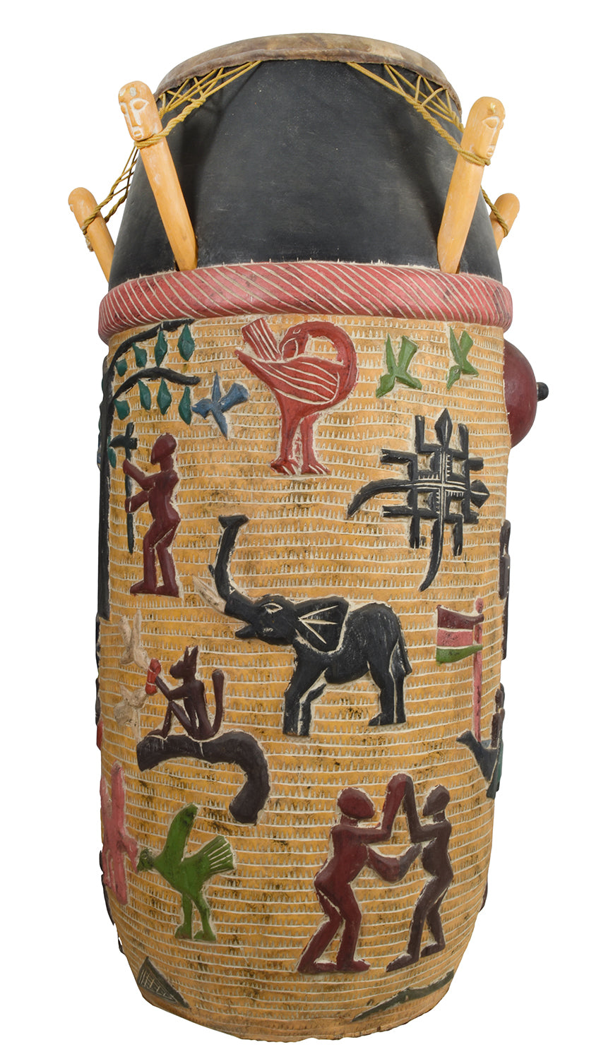 The Rhythms of Tradition: Exploring the Art of African Ceremonial Drum Designs