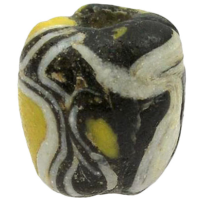 Antique Islamic folded Glass Trade Bead 1200 AD SB-17371