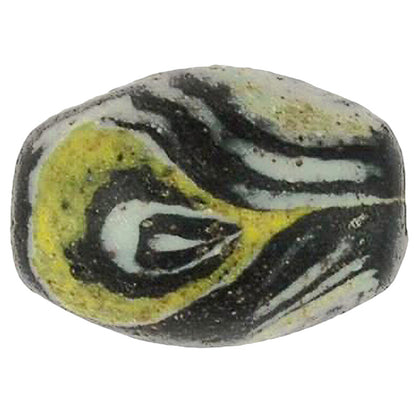 Antique Islamic folded glass Trade Bead 1200 AD SB-17736