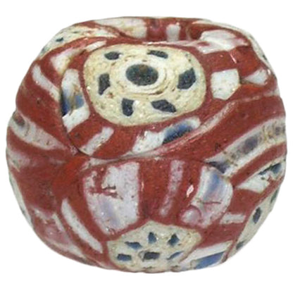 Antique Islamic period Bead Fustat mosaic glass 1200 AD African trade SB-15981